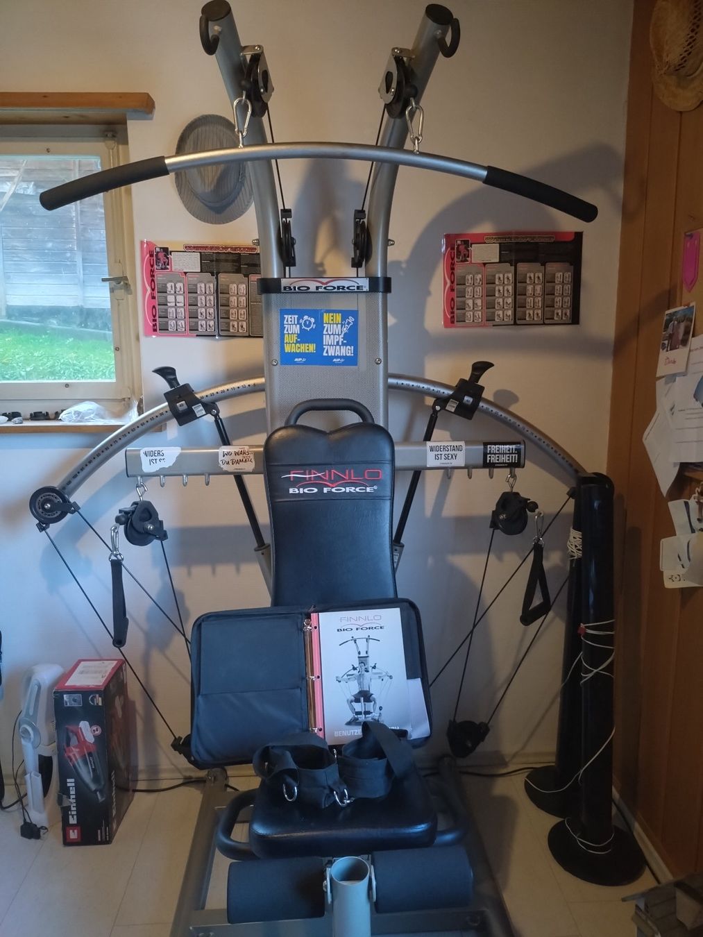 Finnlo Hometrainer: Finnlo Bio Force Kraftstation – Usato da Rheineck venduto da Roboeckli 2
