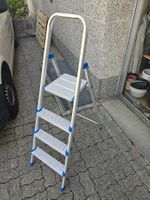 Klapptritt Trittleiter 4 Stufen DIN 4566 Aluminium gute Z...