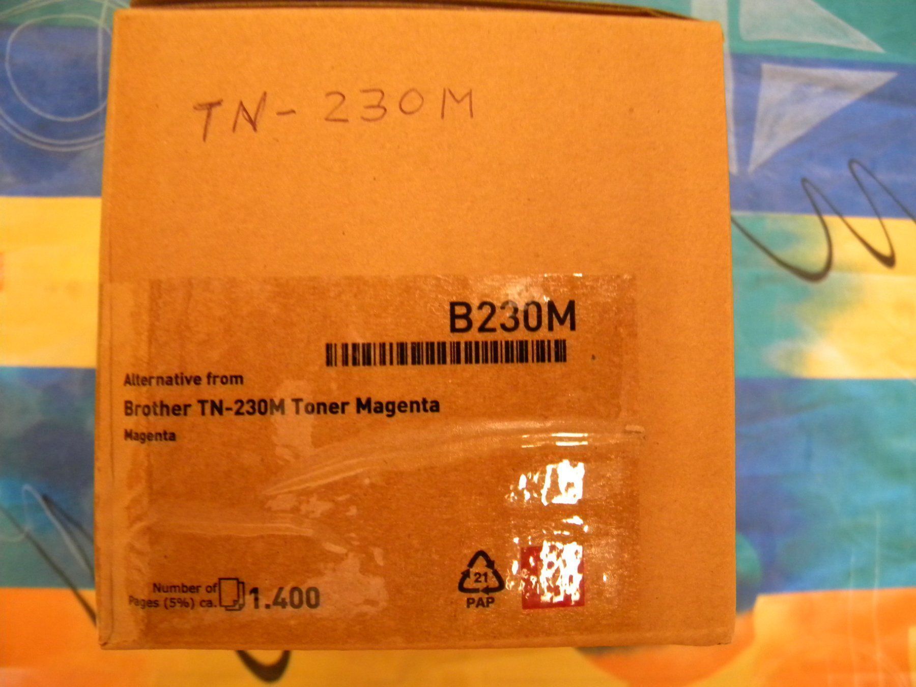 Cartucce per stampanti & toner: Toner TN-230M – Nuovo e nell'imballaggio originale da Bühler venduto da Wini100 1
