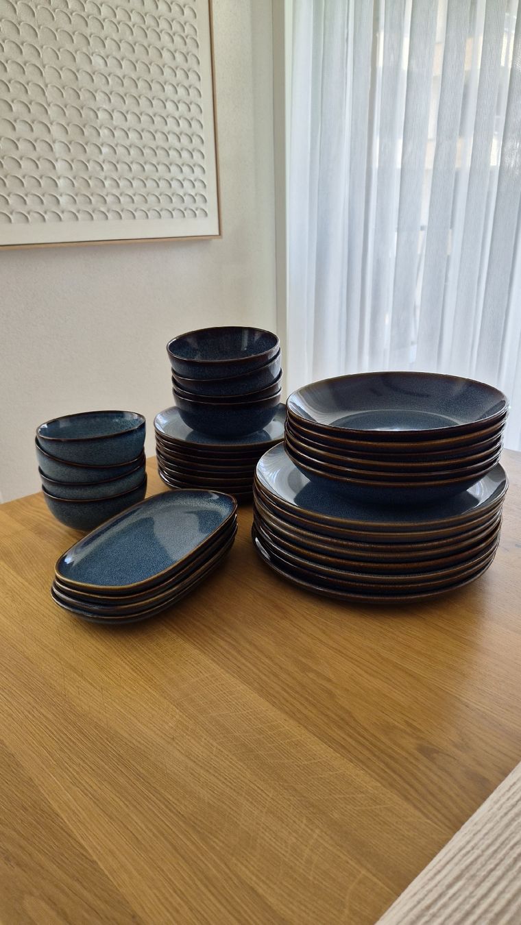 Ikea Set di piatti: IKEA Geschirr blau GLADELIG  – Usato da Wetzikon ZH venduto da ELIVNE
