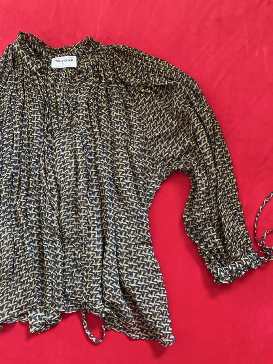 Zadig & Voltaire Camicette: Zadig&Voltaire Bluse , Grösse M, Herbstliches Muster – Nuovo (secondo la descrizione) da Muralto venduto da jac_hkz5 5