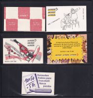 LOT CARNETS oblitérés COTE 54.00   CATALOGUE SBK