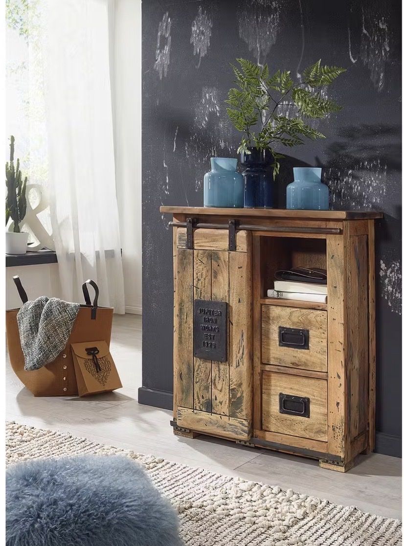 Cassettiere: Sideboard Kommode Holz im Vitage Stil – Usato da Arth venduto da duco37 1