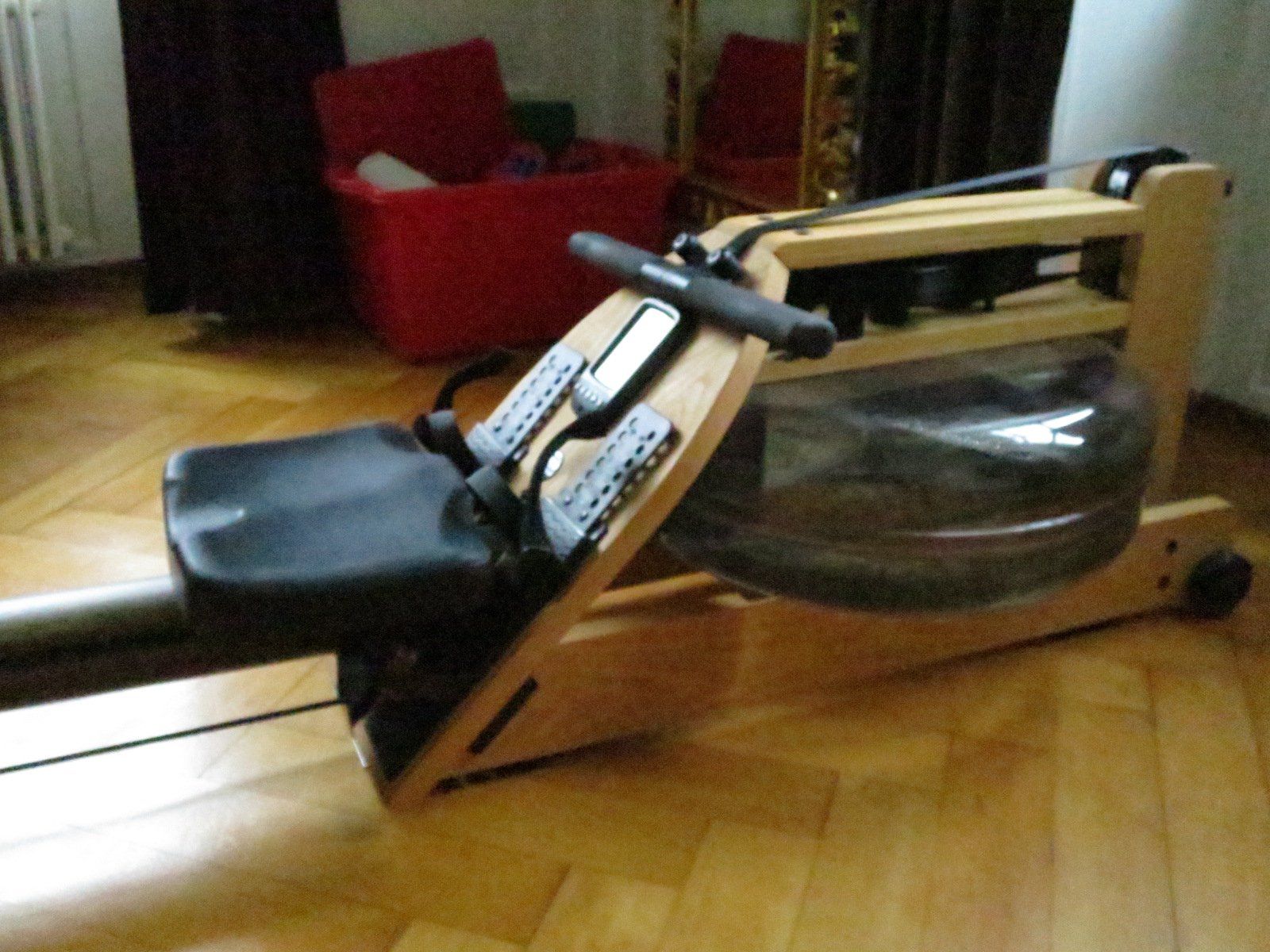 Gommoni, kayak & canoe: Design-Rudergerät WaterRower – Usato da Beromünster venduto da Balibon
