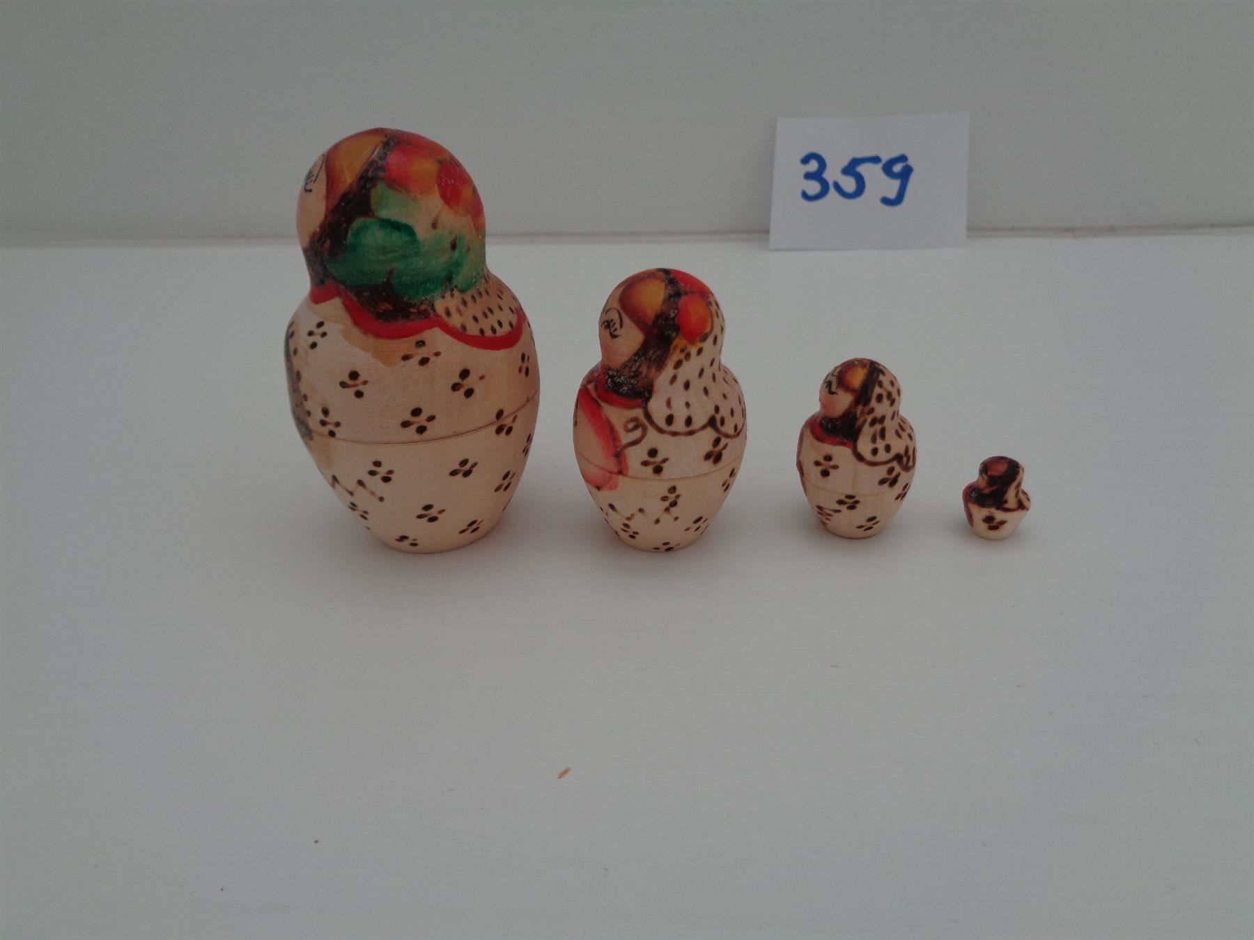 Figuren: Matroschka-Babuschka 4-teilig – Gebraucht aus Chur von omonia 1