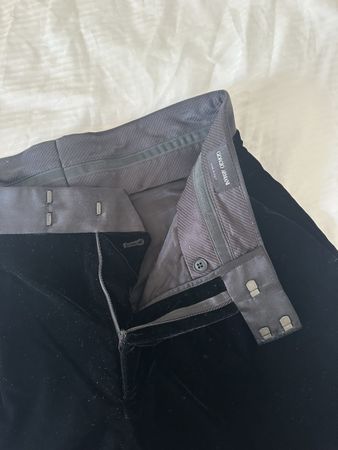 NEU Elegante Giorgio Armani Samt Hose Grösse in Bilder 