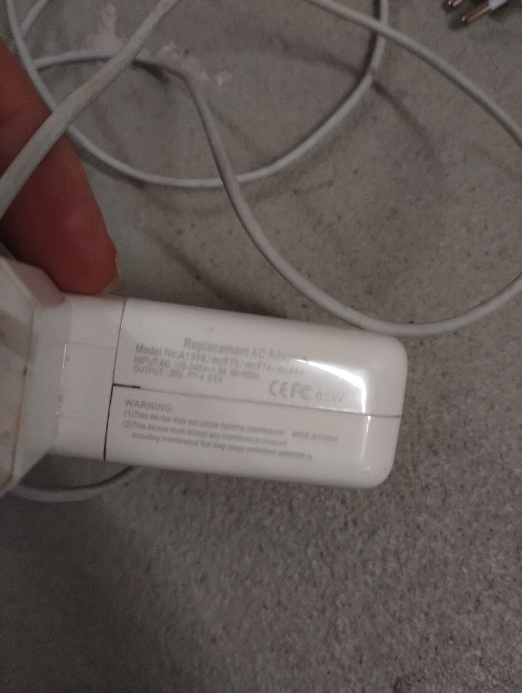 Apple Caricabatterie: Apple MacBook Netzteil 85W MagSafe Ladegerät Adapter – Usato da Zürich venduto da danihell 3
