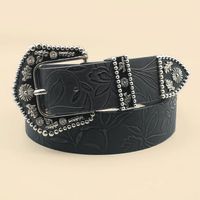 Vintage Gürtel Bohème-Stil Nelkenblumen - Ceinture