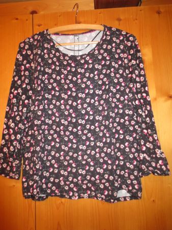TShirt Bluse Gr. 40 Street One Deko Knopfleiste im Rücken