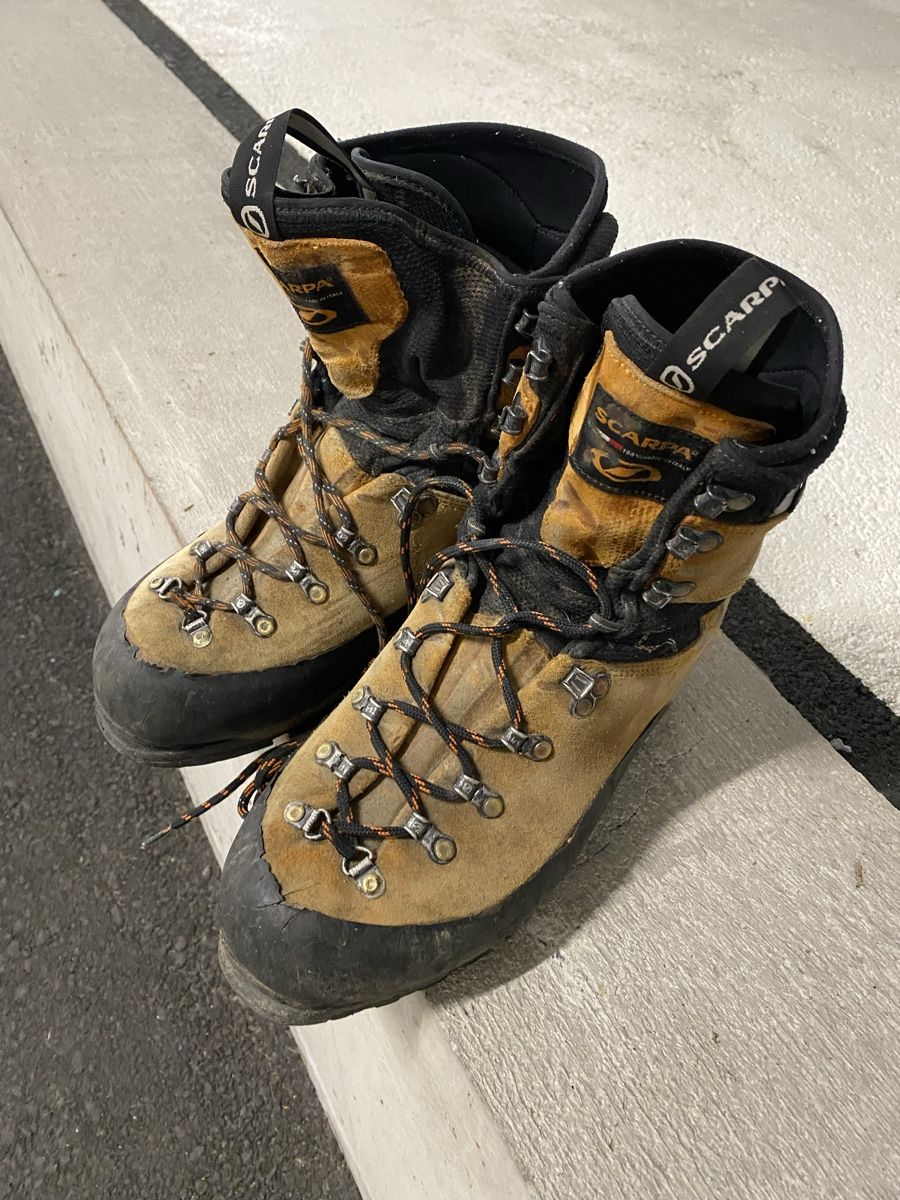 Chaussures hommes: Wanderschuhe SCARPA,  Grösse 43, gebraucht – D'occasion à Chur par chemuleta