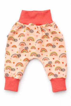 Pumphose mit Regenbogen Gr.56/62 - NEU