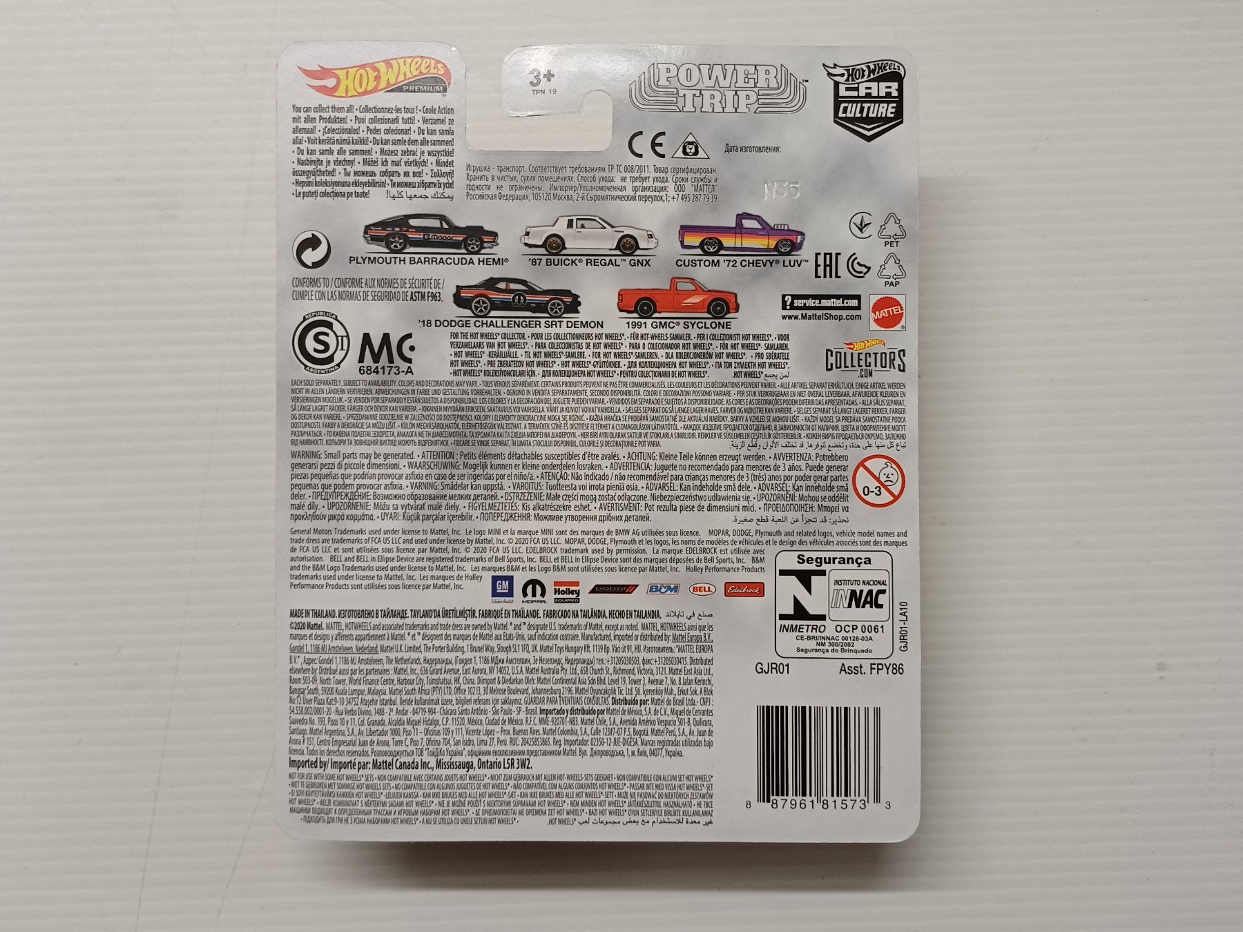 Hot Wheels Modellini d'auto: Hot Wheels Premium - GMC Syclone – Nuovo e nell'imballaggio originale da Bichwil venduto da Viggen37 4