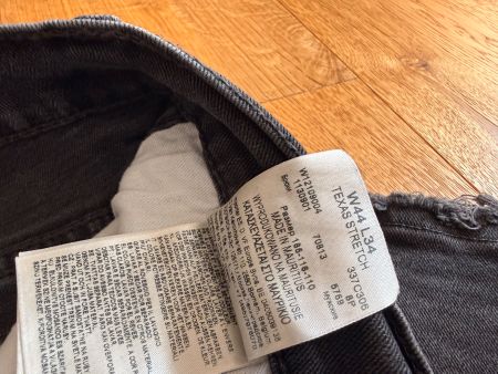 Wrangler Stretchjeans anthrazit W44 L34 (4XL)