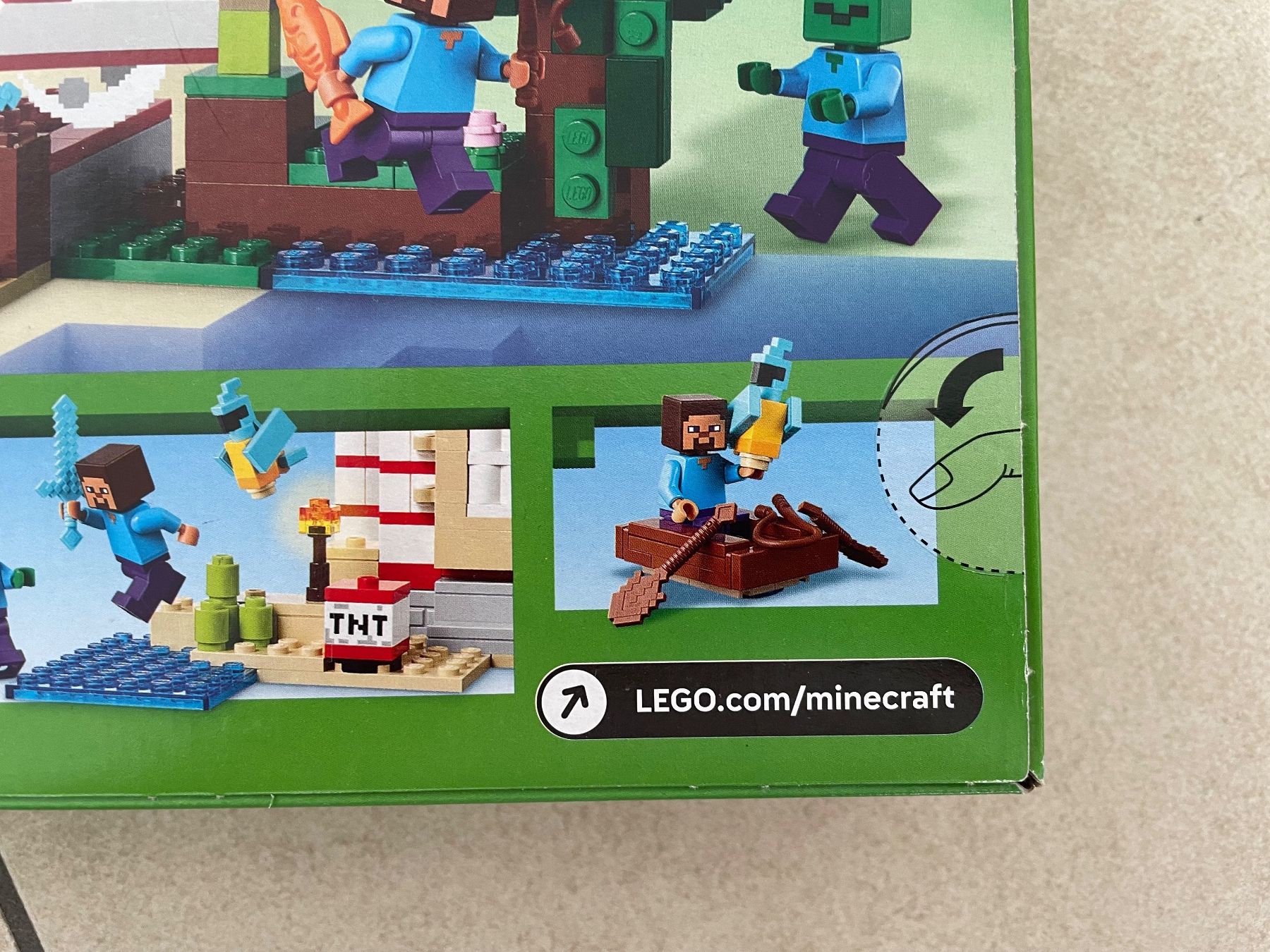 Lego Giocattoli: Minecraft Lego – Nuovo e nell'imballaggio originale da Baar venduto da Chrila3 2