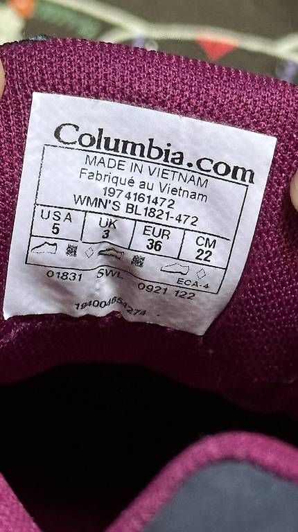 Columbia Scarpe da uomo: Wanderschuhe Columbia Gr.36 – Usato da Niederbipp venduto da Irusvirus 2