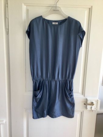 Fidelio Zürich Sommerkleid Mini tolles blau S