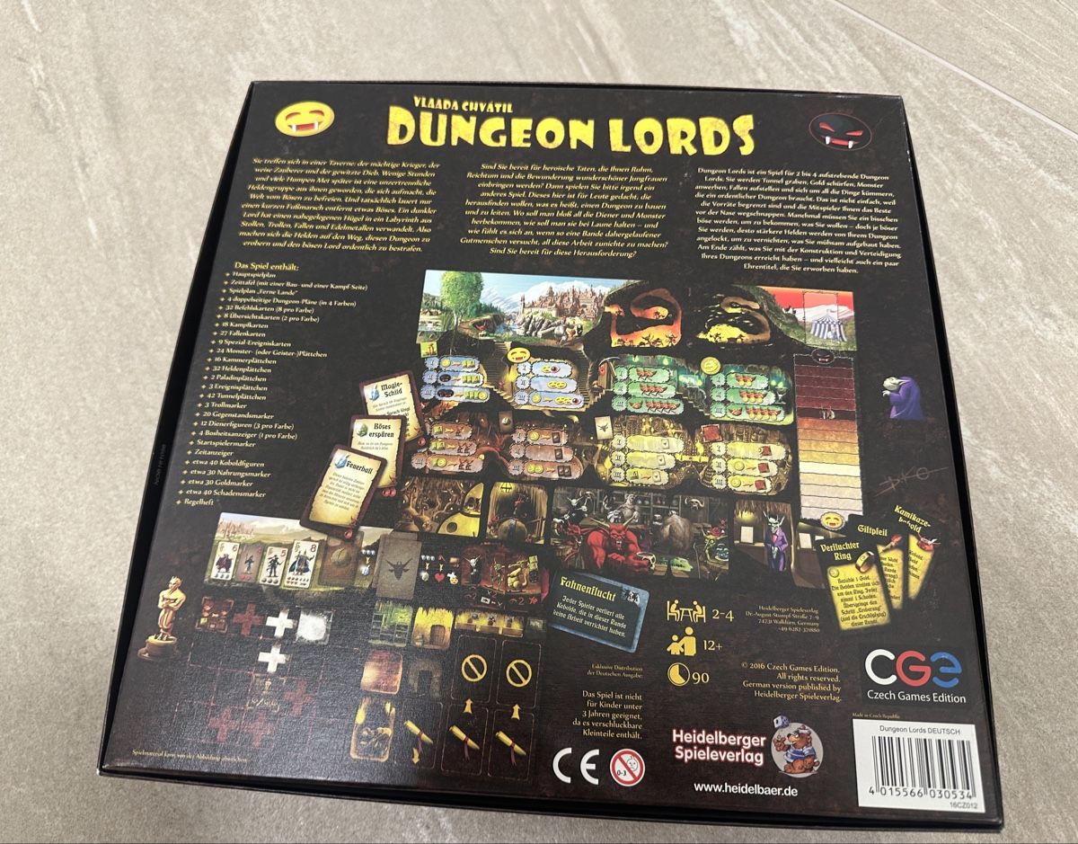 Spiele: dungeon lords (dt.) brettspiel – Gebraucht aus Frauenfeld von Patrice83 2