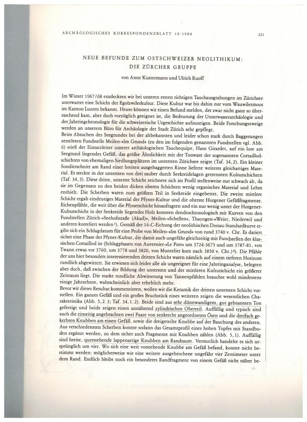 Libri: Archäologie: Ostschweizer Neolithikum – Nuovo (secondo la descrizione) da Biel-Benken BL venduto da rud_yc8p