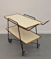 MCM Vintage Design, Servierwagen, Metall, 1960er-Jahre