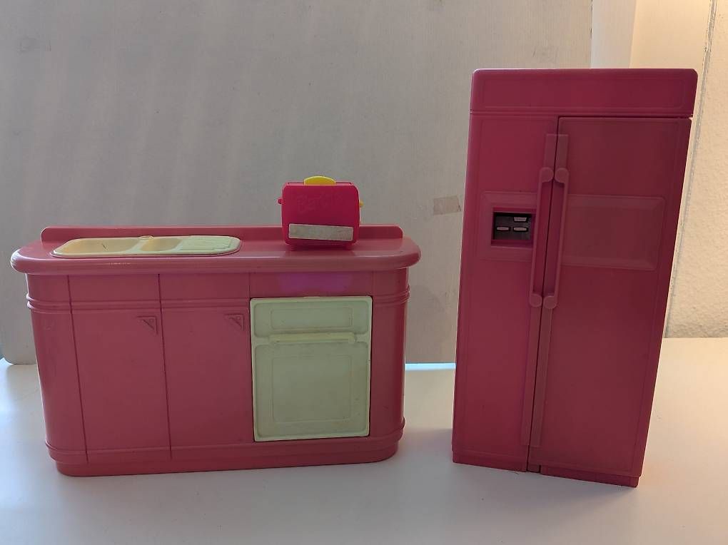Bambole: Barbie Küche Kühlschrank – Usato da Wettingen venduto da S_Runa