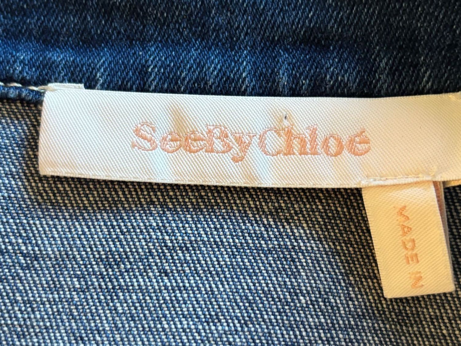 Chloé Blusen: See by Chloe Bluse Denim Damen Grösse EU 36 – Gebraucht aus Horgen von uge_pd5p 3