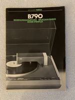 Bedienungsanleitung für Revox B790