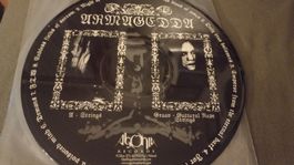 Armagedda-Only true. Picture Vinyl Lp BLACK METAL