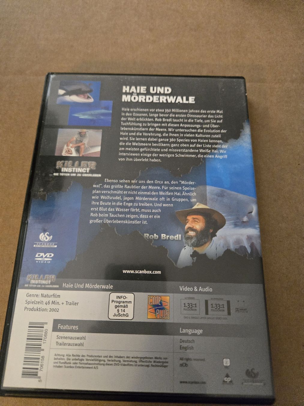 Tutti i DVDs: Haie und Mörderwale / Killer Instinct DVD – Usato da Bussigny venduto da Kfdlt 1