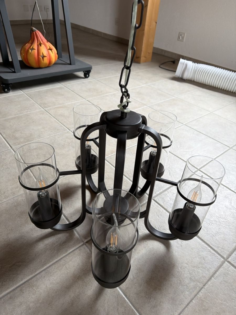Lampadari & plafoniere: Kronleuchter Lampe Leuchte Hängelampe – Usato da Steinhausen venduto da kathrin1710 3