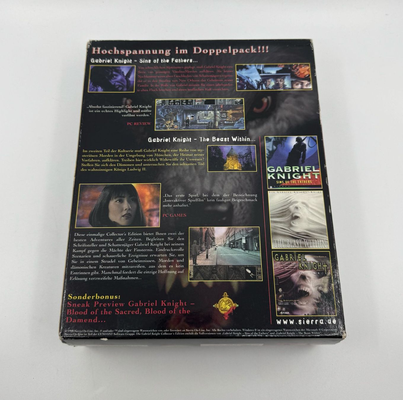Giochi: Gabriel Knight Mysteries (PC) – Usato da Herisau venduto da Seyashop1 2
