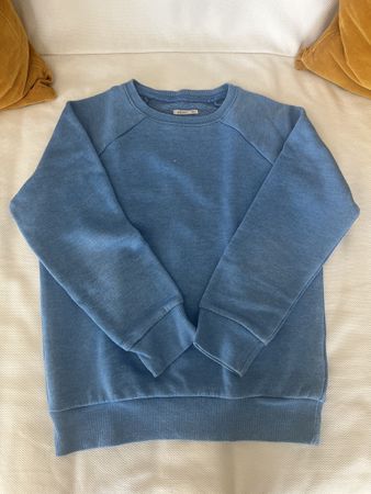 Sweatshirt Scout blau Rundhalsausschnitt Grösse 9-10