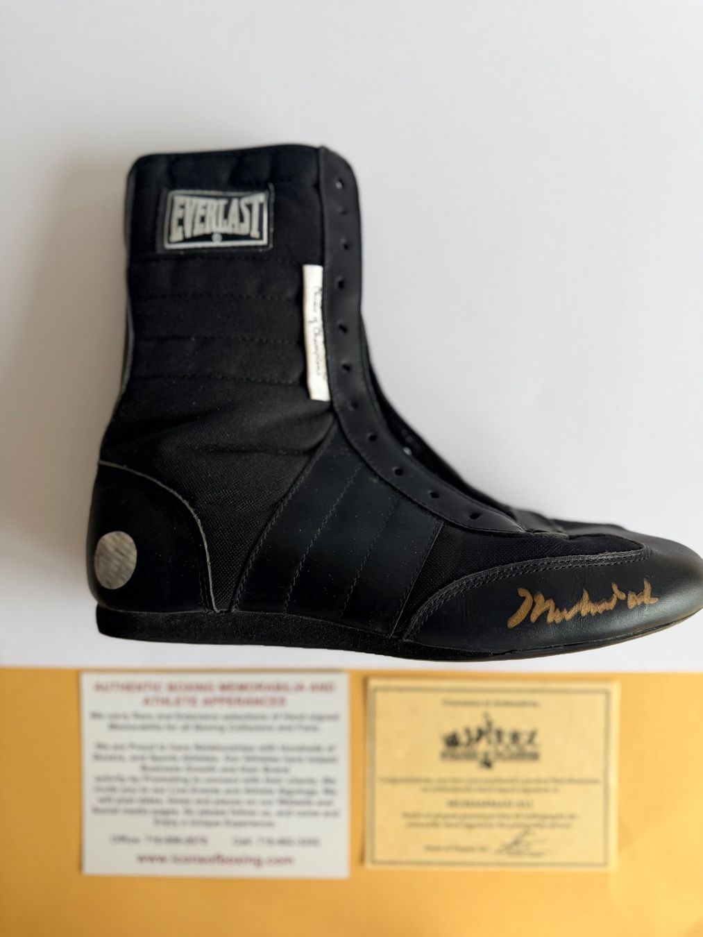 Autografi: Everlast Boxschuhe mit original Muhammad Ali Autogramm – Nuovo e nell'imballaggio originale da Bachenbülach venduto da inn_5kmg 6