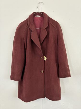 Via Montenapoleone collection Damen-Wollmantel, Größe S