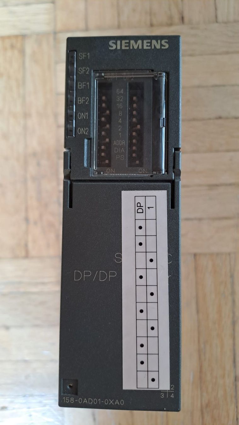 Siemens Componenti elettronici: Siemens DP/DP-Kopplung von zwei PROFIBUS DP-Netzwerken – Usato da Lützelflüh-Goldb venduto da morgi_sys