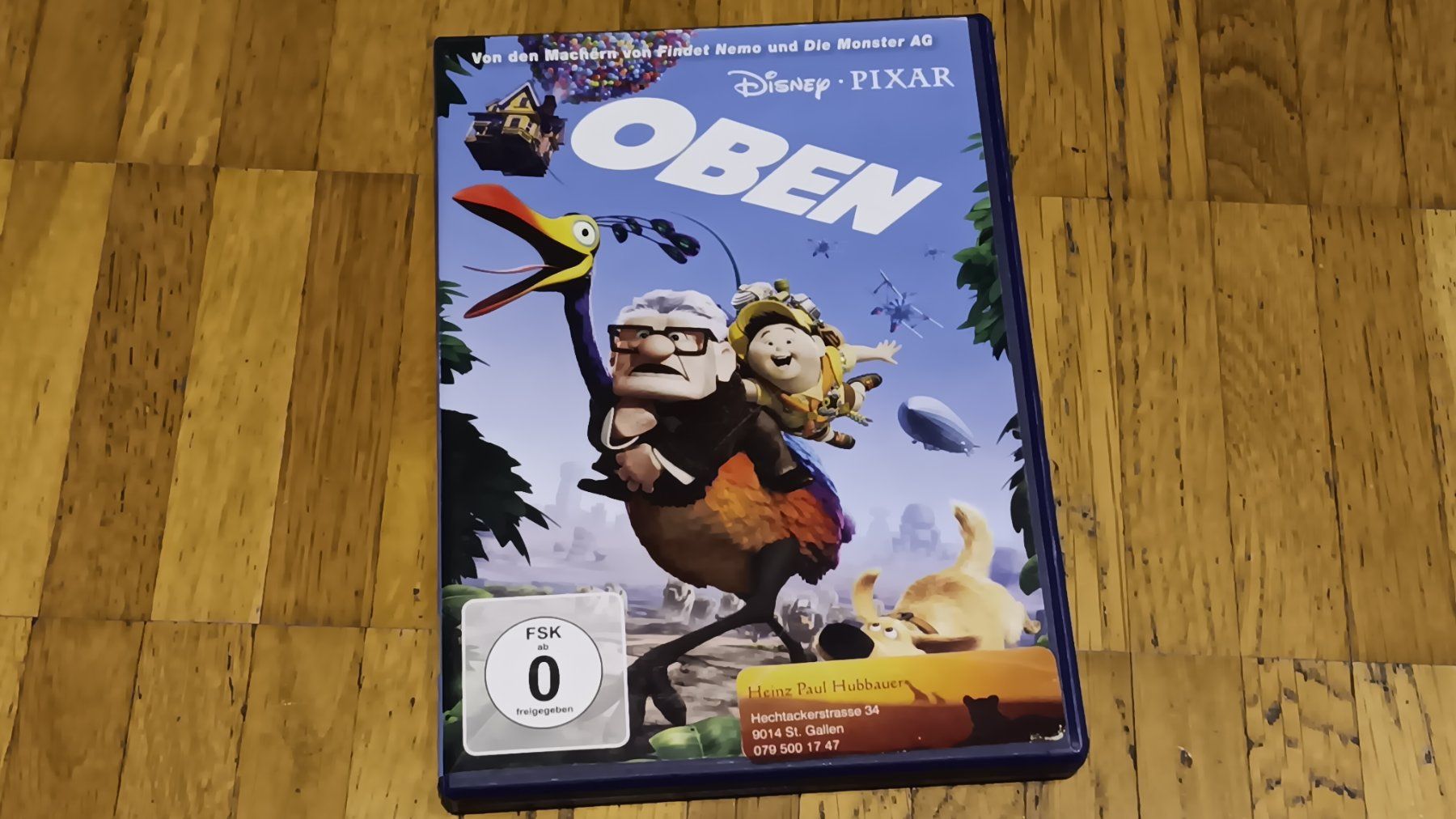 Tutti i DVDs: Oben, Walt Disney/Pixar – Usato da Dietikon venduto da Rabia