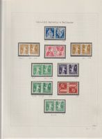 Schweiz-Sammlung-Kehrdrucke 1910-1953 postfrisch **