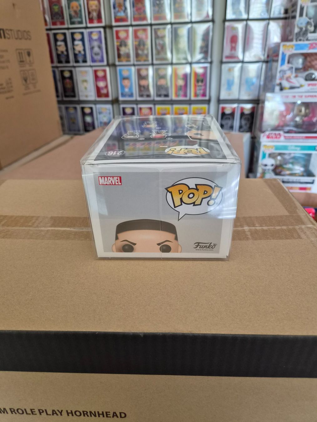 Funko Figurines: Funko Pop Punisher #216 Chase – Marvel Daredevil – Neuf avec emballage d'origine à Sisseln AG par schenk-figuren 4