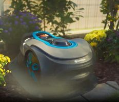 Robot Tondeuse Gardena Smart Sileno Free sans câble.