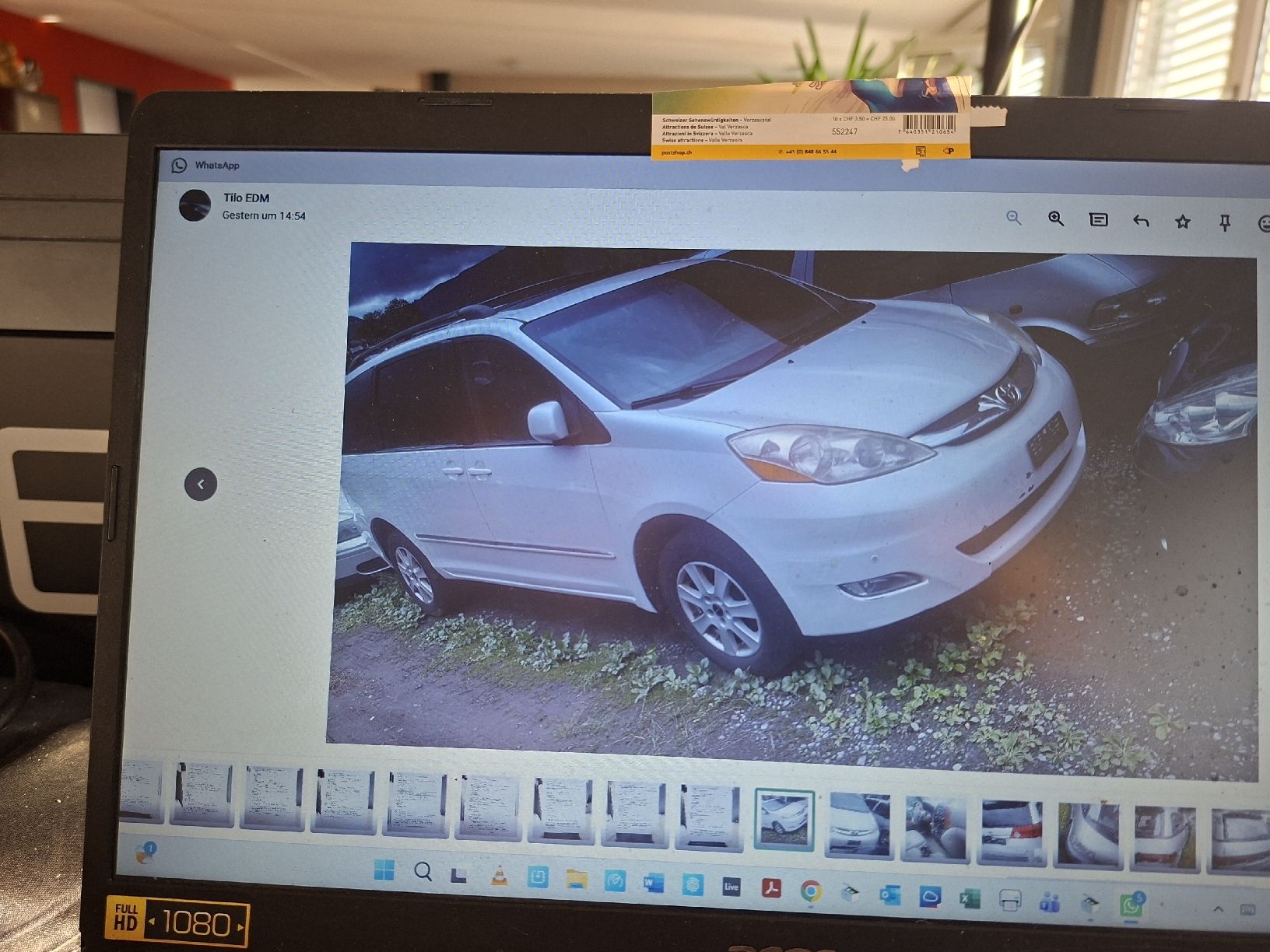 Toyota Automobili: Toyota Siena AWD – Usato da Zürich venduto da imm_qm7t 7