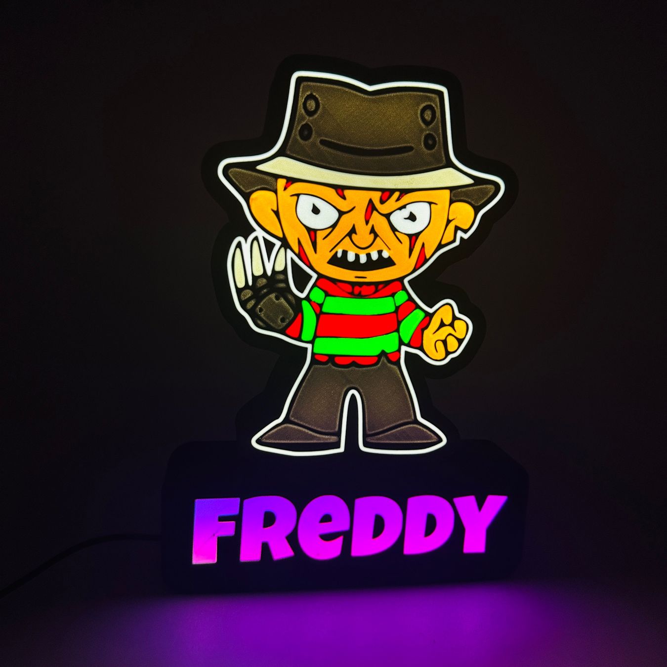Lampade: Lightbox lumière led Freddy RGB – Nuovo (secondo la descrizione) da Vicques venduto da PAMB3D 1