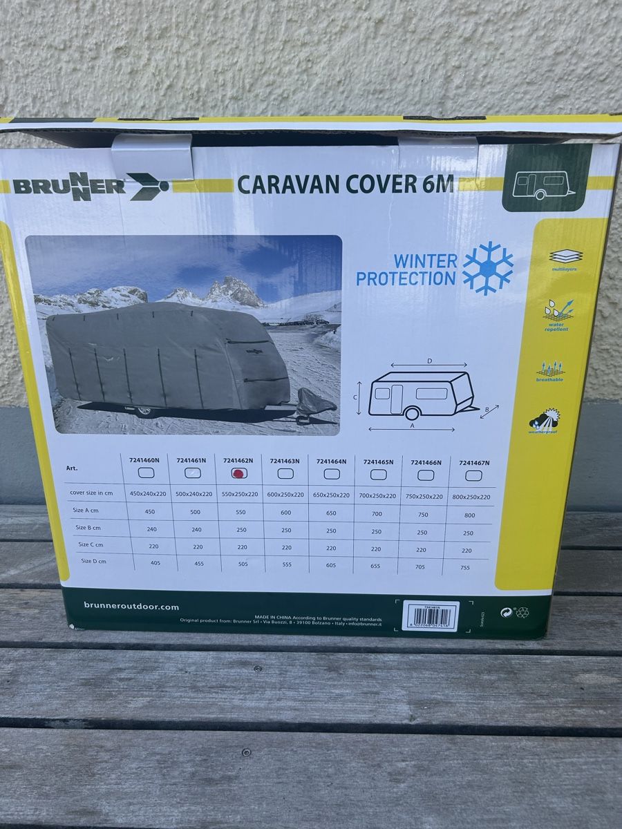 Altro: Schutzhülle Caravan 550-600 cm / Brunner – Nuovo (secondo la descrizione) da Elsau venduto da tob_lf5v 4