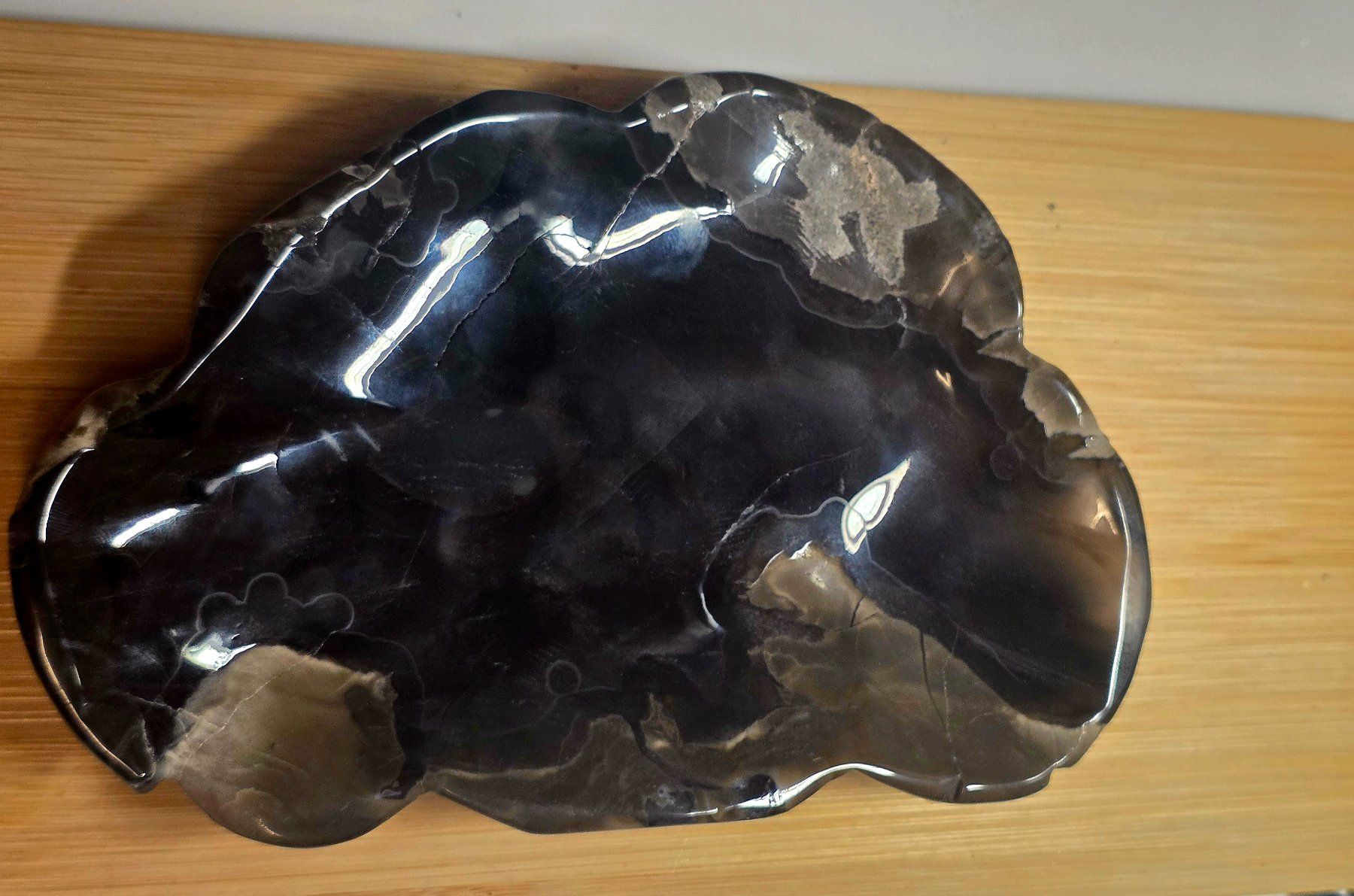 Mineralien & Heilsteine: Vulkanachat Schale 490g – Neu und originalverpackt aus Matzingen von Shay_Crystalz