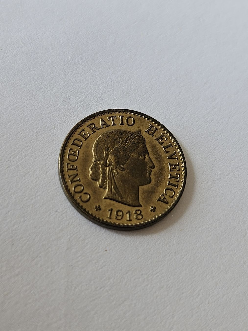 Tutti le monete: 5 Rappen 1918 – Usato da Pfäffikon ZH venduto da Melibol