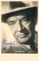 Carl Wery 1897-1975 Autogramm signiert Vintage Foto 9x14cm