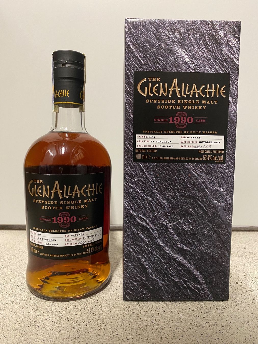 Spirituosen: GlenAllachie 1990 28yo PX – Neu und originalverpackt aus Mönchaltorf von Drammer