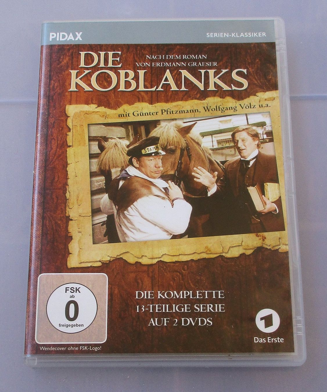 Tutti i DVDs: DIE KOBLANKS - Komplette Serie 2-DVD Günter Pfitzmann – Usato da Wattwil venduto da Muriel10