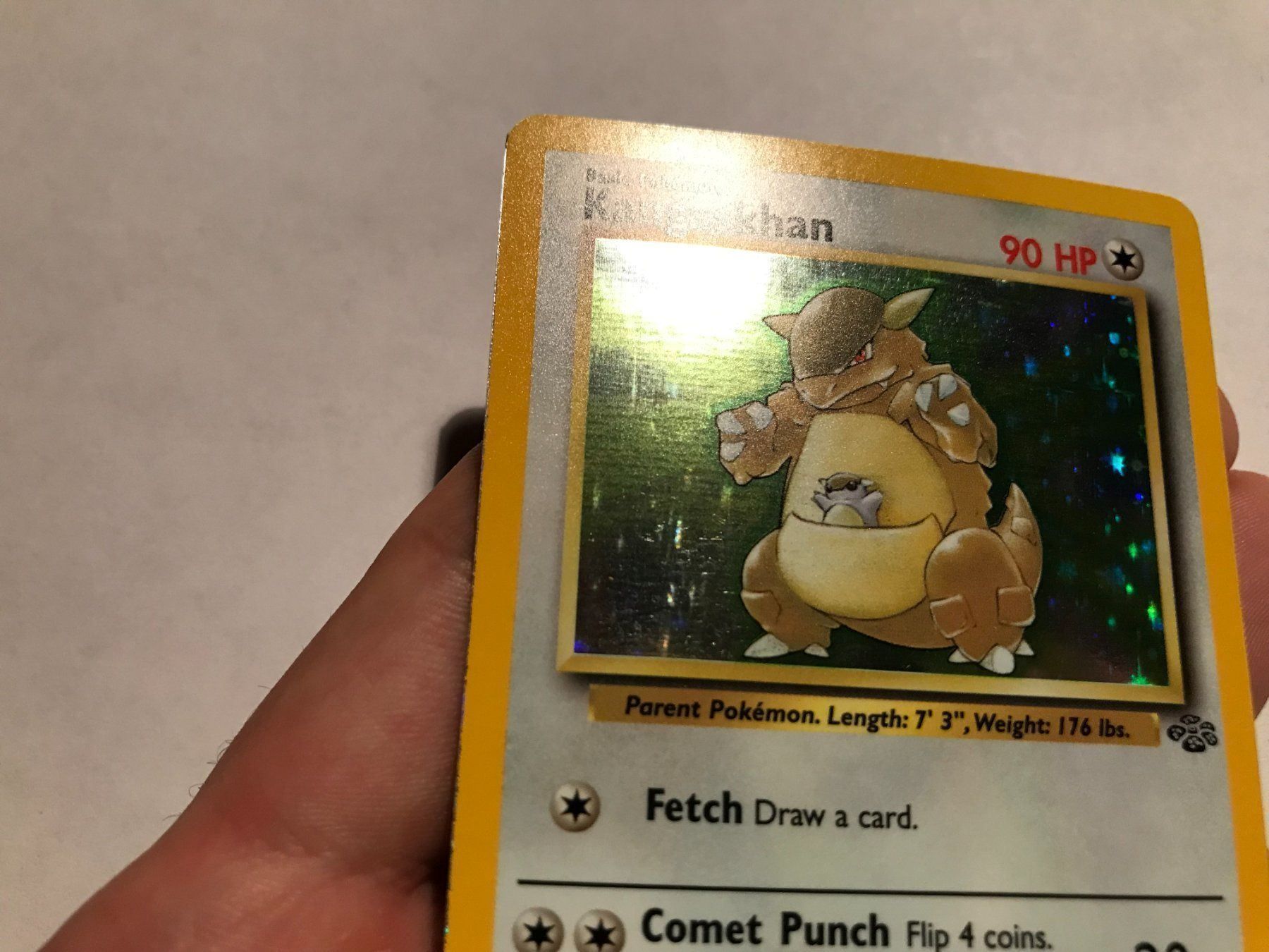 Pokémon Carte collezionabili: Kangaskhan holo Jungle – Usato da Hagendorn venduto da Pokecollectorch 1