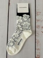 Marimekko socks pop-up flower print