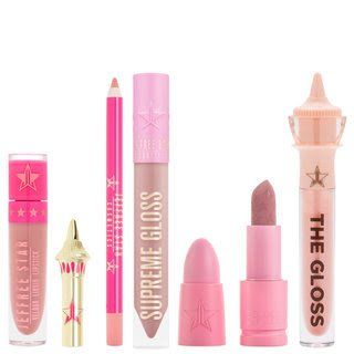 Jeffree Star 5pcs Lip Glam Bundle - Pink Nudes (Neu und