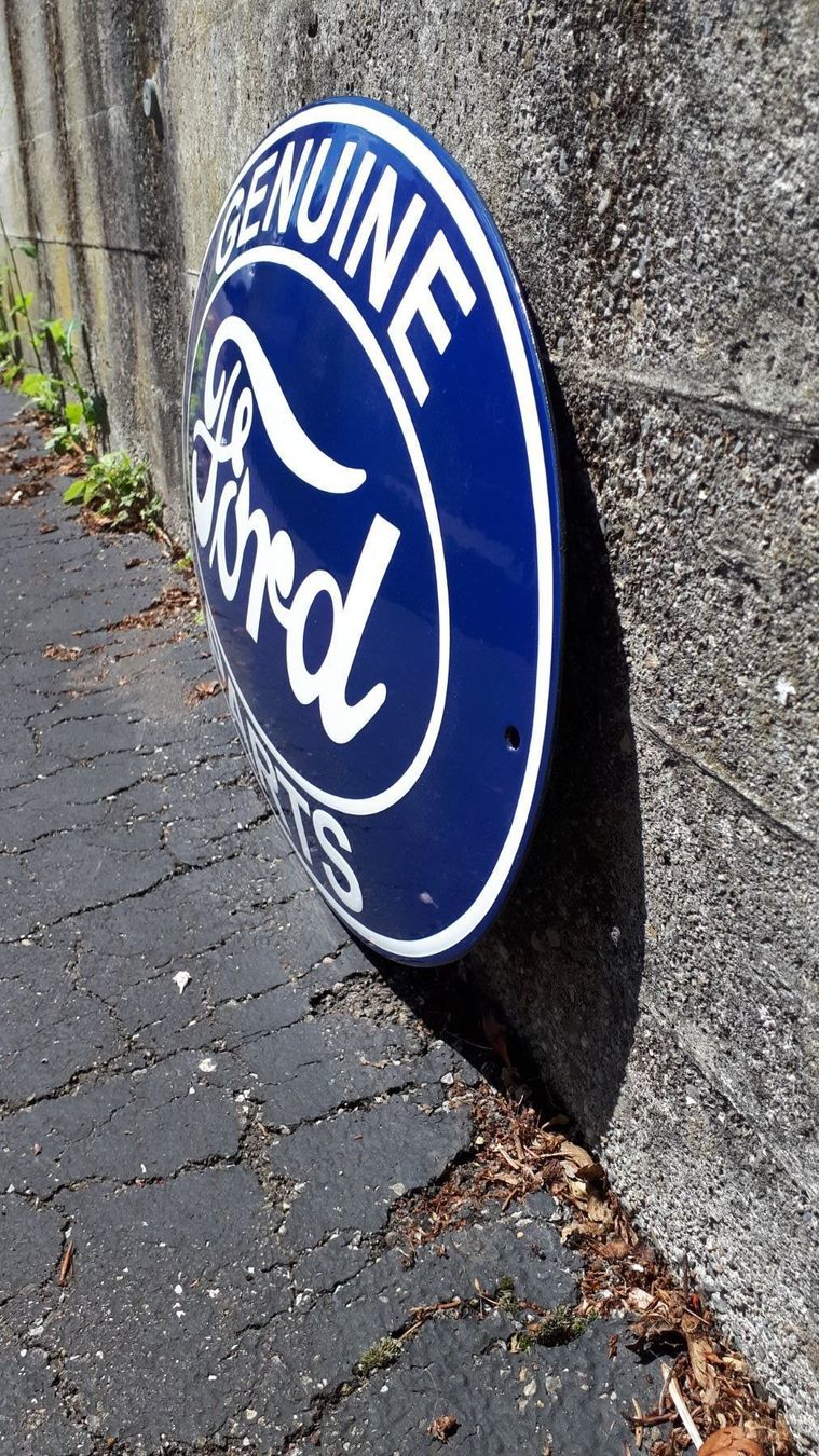 Schilder: Emailschild Ford – Gebraucht aus Zürich von timbuktu03 1